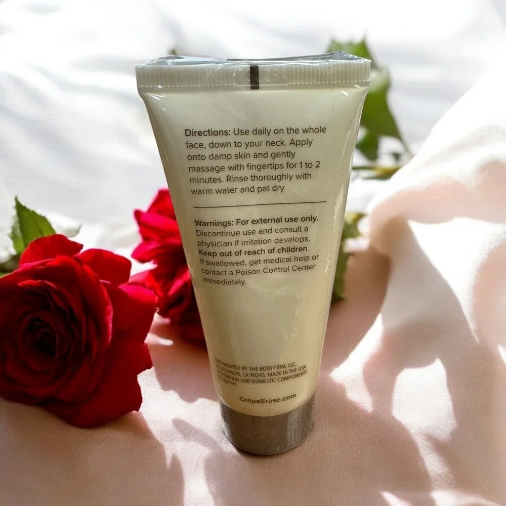 CREPE ERASE‎ BODY FIRM ADVANCED REFINING FACIAL SCRUB 2 OZ SEALED